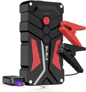 Avviatore Batteria Auto Moto Camion Barca Booster Jump Starter Emergenza A LED - Foto 1 di 13