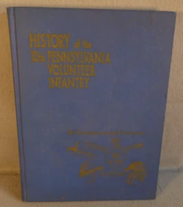 History of the 10th Pennsylvania Volunteer Infantry Regiment 28th Book WWI WWII - Picture 1 of 6