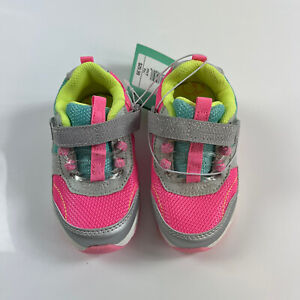 surprize by stride rite toddler girl revel light-up sneakers size 6