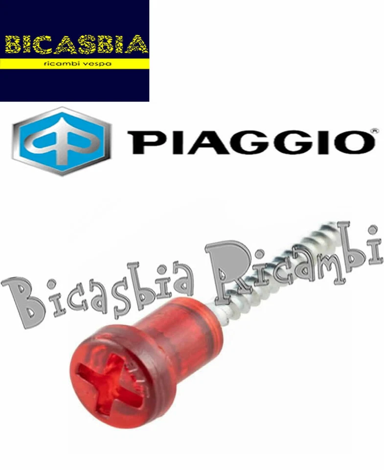 290944 - ORIGINALE PIAGGIO VITE FANALE POSTERIORE APE 50 FL2 FL3 MIX C8000