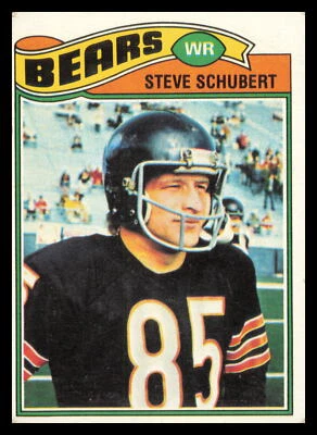 1977 Topps Football #502 Steve Schubert RC Chicago Bears - Image 1 of 2