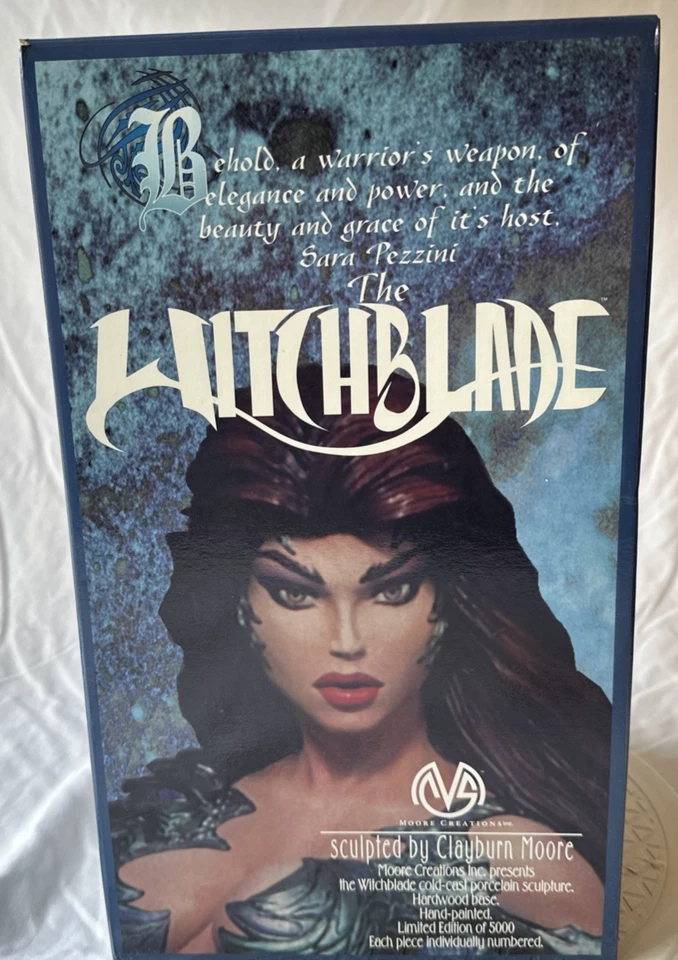 Escultura de porcelana fundida en frío Witchblade Moore Creations 1997 (W14) Foto 1 de 4