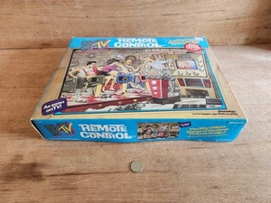 MTV Telecomando Gioco da Tavolo Vintage 1989 Press Man Non Punzonato Completo - Foto 1 di 24