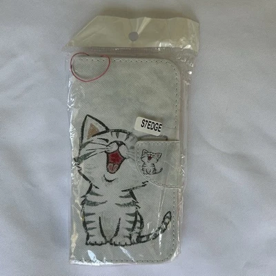 Samsung Galaxy S7 edge phone case Wallet Style With Kitten Cat - Image 1 of 4