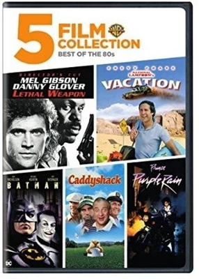 Lethal Weapon / Vacation / Batman / Caddyshack / Purple Rain On DVD With E50 Foto 1 de 3