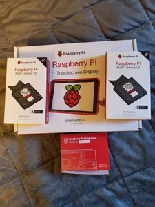 7inch Touch Screen Display for Raspberry Pi 4 Model B 4GB Ram 2x NoIR Camera V2 - Afbeelding 1 van 5