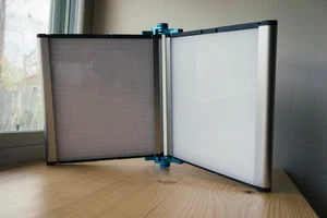 Dracast Silver Series LED1000 Bi-Color Foldable Panel Light with Carrying Bag - Picture 1 of 13