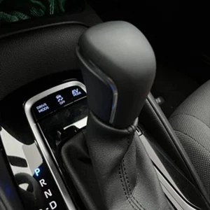 Sleek and Stylish Black Leather Shifter Head Compatible with For Toyotas 2019 - Picture 1 of 11
