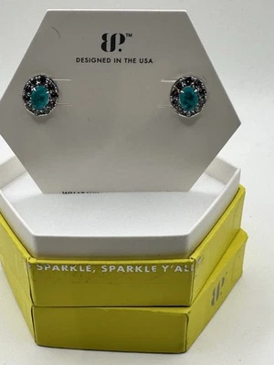 Bomb Party Earrings RBP5849 Sterling Silver Genuine Quartz - Image 1 of 3