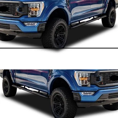 Black Horse Extreme Side Steps  Satin Black fit 2017-2025 Ford F-450 Super Duty - Image 1 of 4