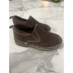 Toddler Dress Shoes Kenneth Cole Reaction Kick Wit 2 Brown Suede TOD sz 7.5 - Picture 1 of 7