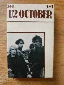 U2 October 1+1 Cassette. Rare Issue in cigarette box. - Picture 1 of 6