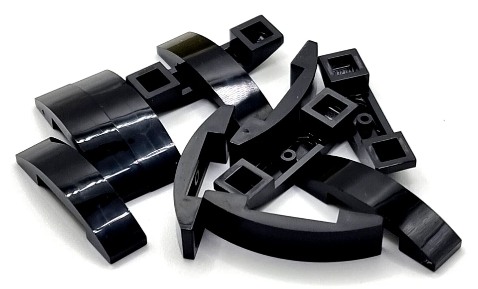 LEGO Nr.-4613153 Bogenstein Dachsteit schwarz / 10 Stück - Bild 1 von 1