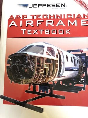 A&P TECHNICIAN AIRFRAME Textbook - Jeppesen Boeing Foto 1 de 2