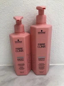 Schwarzkopf Fibre Clinix Tribond Fortify Shampoo 10.1 oz & Conditioner 8.5 oz - Picture 1 of 3