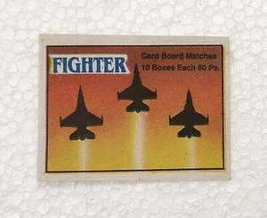 Vintage Original Fighter Card Board Matches Labels Collections - Imagen 1 de 4