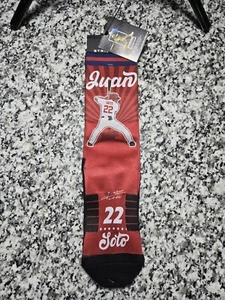 Juan Soto Baseball 22 Socks Crew Length Strideline M/L MLB Washington Nationals - Picture 1 of 6