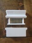 Vintage Jaccard Mini Meat Tenderizer 16 Stainless Knife Blades With Blade Cover