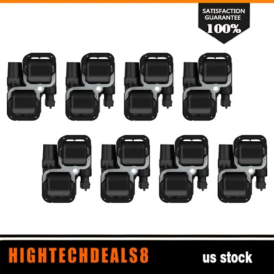 Paquete de 8 bobinas de encendido para Mercedes Benz C280 CL55 AMG CLK500 E430 ML320 SL500 Foto 1 de 4