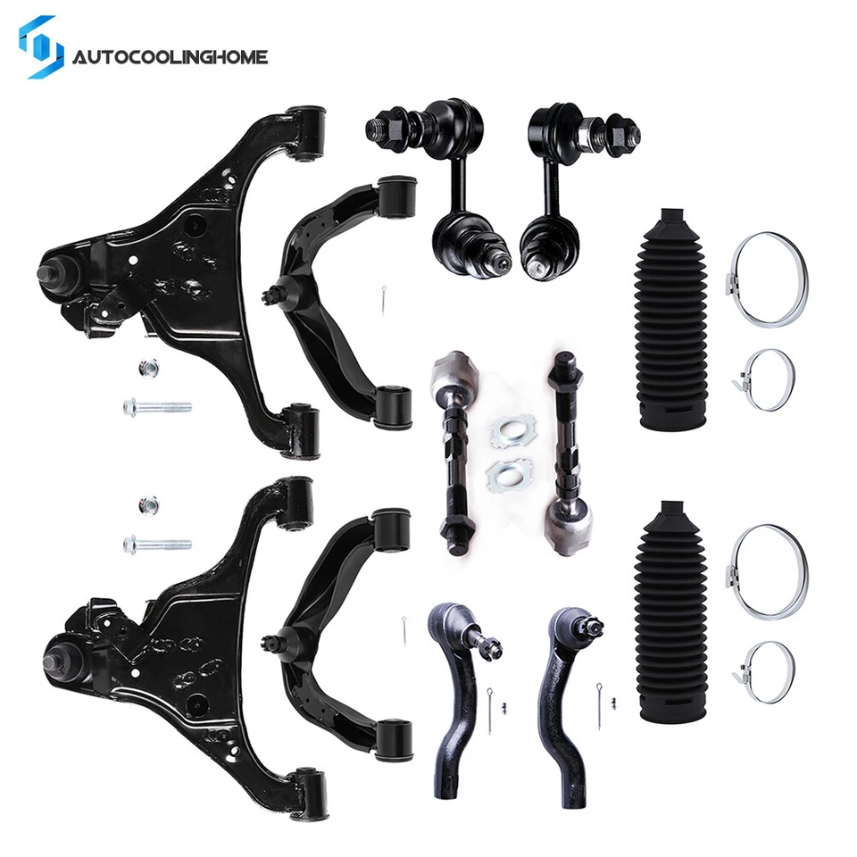 Barras estabilizadoras de brazo de control superior e inferior delanteras para Nissan Pathfinder XTERRA 2005-2018 Foto 1 de 4