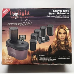 Pro Beauty Tools Twilight Limited Edition Sparkle Ionic Steam Hairsetter - Picture 1 of 7