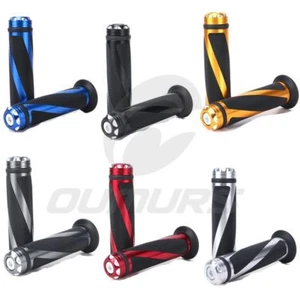 2x GEL MANILLAR EMPUÑADURAS MOTO 7/8" PARA SUZUKI GSXR150 600 750 1000 1100 - Imagen 1 de 25