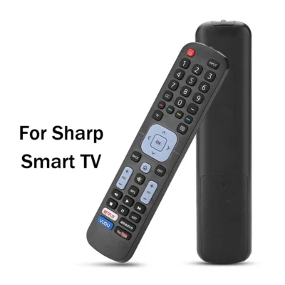 Novo controle remoto EN2A27ST compatível com Smart TV Sharp - Imagem 1 de 4