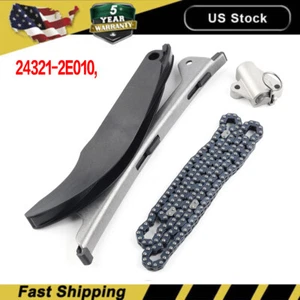 Timing Chain Set For 14-20 Hyundai Kia Soul Forte Cerato Forte5 2.0L 24321-2E010 - Picture 1 of 8