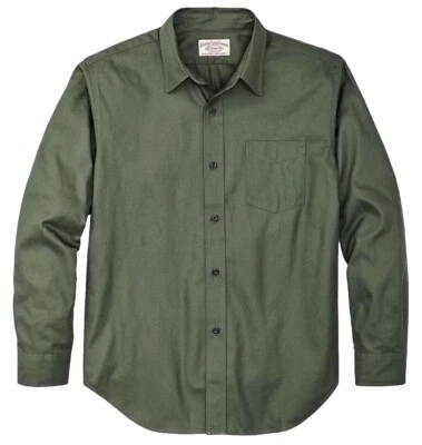 Filson Service Shirt 20248747 Service Green Military Vintage Uniform Spruce CC - Image 1 of 4