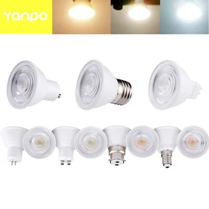 220V 7W GU10 MR16 E14 B22 E27 Dimmbar GU5.3 LED Strahlerbirne Kaltweiß Lampe ED - Bild 1 von 20