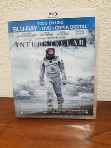 PELÍCULA INTERSTELLAR BLU-RAY + DVD + COPIA DIGITAL, COMO NUEVO. - Imagen 1 de 2