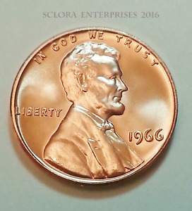 1966 P Lincoln Memorial Cent / Penny *SPECIAL MINT SET* (SMS) *FREE SHIPPING*