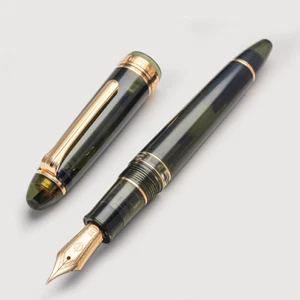 Pluma Estilográfica Wancher X Sailor Profit Realo 21K Verde Champagne Edición Limitada - Imagen 1 de 10