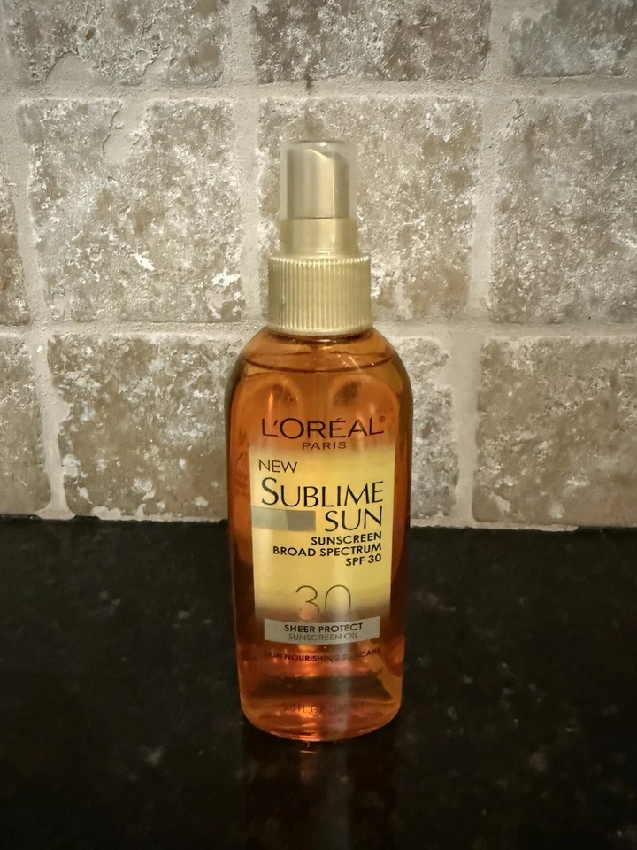 L'Oreal Paris Sublime Sun Sheer Protect SPF 30 Oil Spray, 5 oz U21A - Image 1 of 2