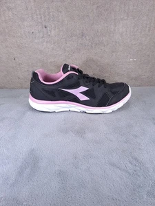 Diadora Women's Sports Shoes Lace Up Closure Sz 37 Black - Imagen 1 de 12
