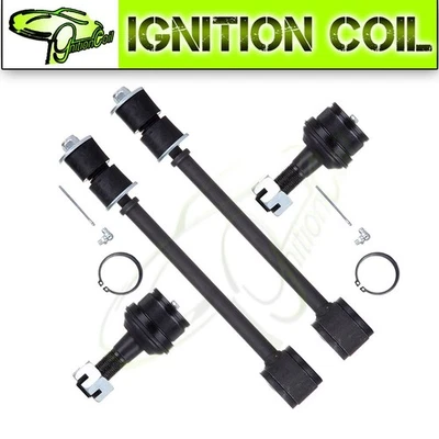 Front Upper Ball Joint Anti Sway Stabilizer Bar Linkage For 1985-1997 Ford F350 Foto 1 de 4