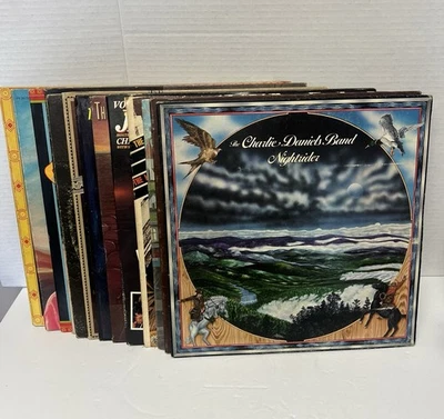 Lot of 12 (Twelve) Charlie Daniels LPs Records - Image 1 of 4