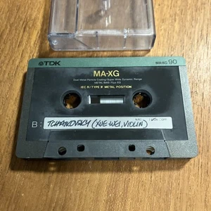 TDK MA-XG 90 1990 TYPE IV Metal Used Blank Cassette - Imagen 1 de 5