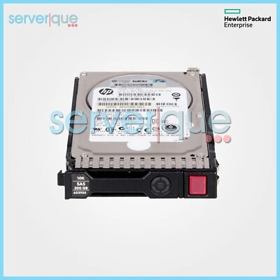 652564-B21 HP 300GB 10K 6G SAS 2.5-Inch SFF HDD w/ SC 653955-001 619286-001 - Image 1 of 3