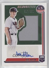 2022 USA Baseball Stars & Stripes Silhouettes Signatures Jerseys Joe Allen Auto