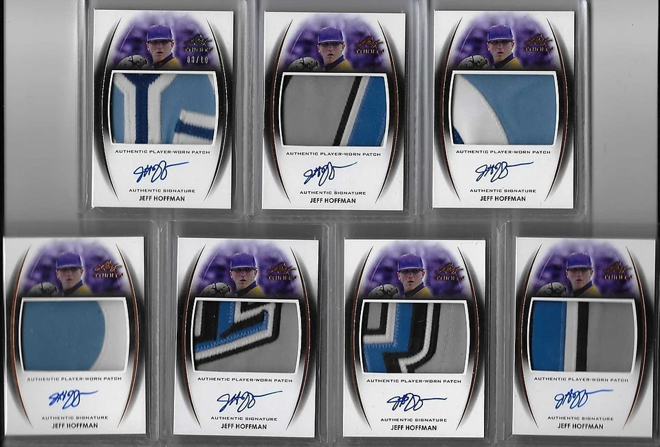 2014 Leaf Trinity Jeff Hoffman Bronze 3 Color Patch Auto RC Blue Jays - TR - Image 1 of 1