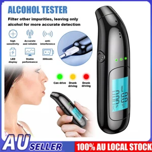 Digital Alcohol Tester & LED Display Alcohol meter Alcohol Tester Breathalyzer - Picture 1 of 12