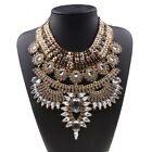 Multicolor Tribal Ethnic Collar Necklaces - Crystal Rhinestone Bead Necklace 1pc