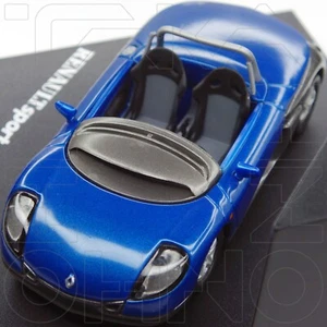 RENAULT SPORT SPIDER SAUTE VENT VITESSE 1:43 7711147649 BLUE METALLIC IN BOX - Picture 1 of 15