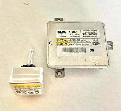 Unidade de controle HID lastro de xenônio série 3 BMW E90 E91 FABRICANTE DE EQUIPAMENTO ORIGINAL 09-12 + kit de lâmpada D1S - Imagem 1 de 2