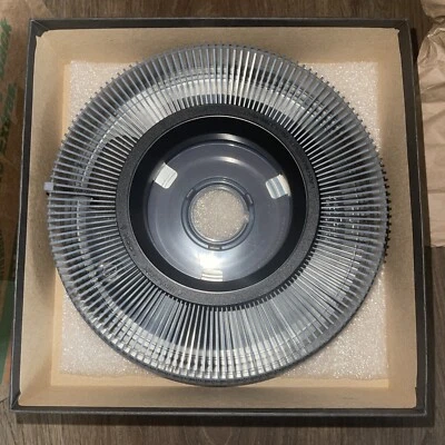 Vintage Kodak Carousel Transvue 140 Projector Slide Tray In Box Gray - Image 1 of 3