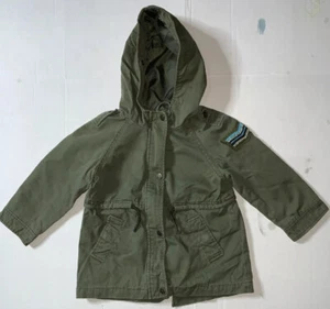 Preowned- Zara Kids Hooded Parka Girls (Size 5) - Picture 1 of 10