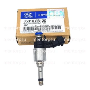 Original Fuel Injectors For Hyundai Veloster Forte Koup 1.6L Turbo 353102B120 - Picture 1 of 9