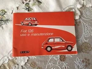 Manuane D’uso E Manutenzione Fiat 126 - Foto 1 di 5