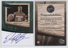 2009 Press Pass Fusion Timeless Talent Green /50 Jonny Flynn Rookie Auto RC